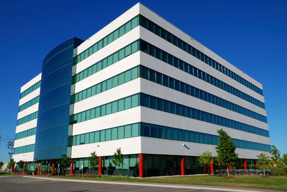 Office Building Glazing